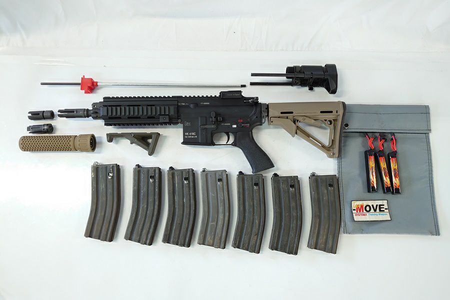 東京)SYSTEMA PTW HK416C NBORDE レシーバーキット組込 トレポン 