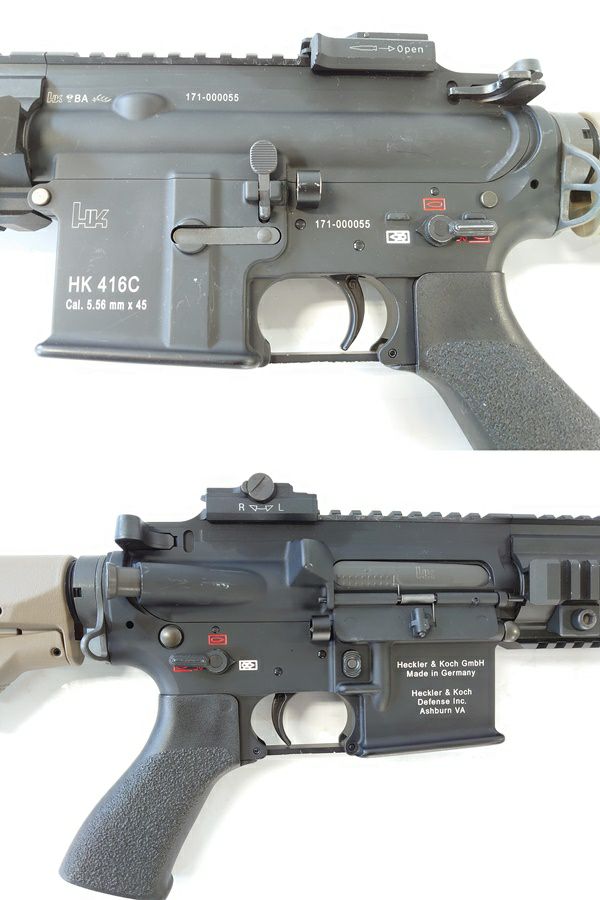 東京)SYSTEMA PTW HK416C NBORDE レシーバーキット組込 トレポン