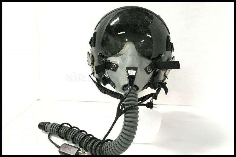 東京)米軍実物 GENTEX HGU-55Pフライトヘルメット 酸素マスク