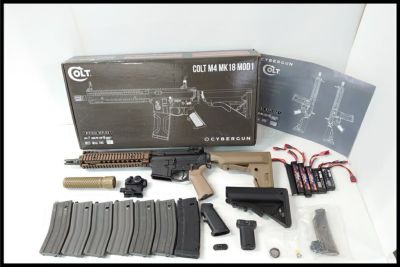 東京)CYBERGUN ARTS AIRSOFT コルト M4 Mk18 MOD1 ATW トレポン スペアマガジン付