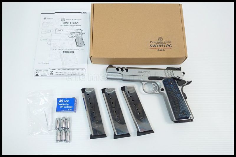 東京)B.W.C SW1911 PC モデルガン スペアマガジン付