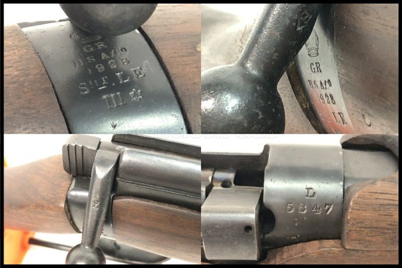 NEW人気東京)無可動銃 RSAF/リー・エンフィールド　SMLE No.1 Mk III　小銃　新加工 モデルガン