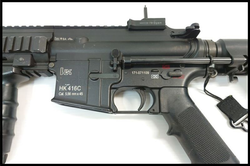 東京)SYSTEMA/システマ PTW HK416C リコイルカスタム MAX2 アンビ トレポン