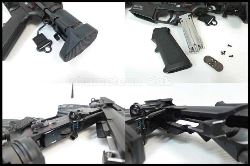 東京)SYSTEMA/システマ PTW HK416C リコイルカスタム MAX2 アンビ トレポン