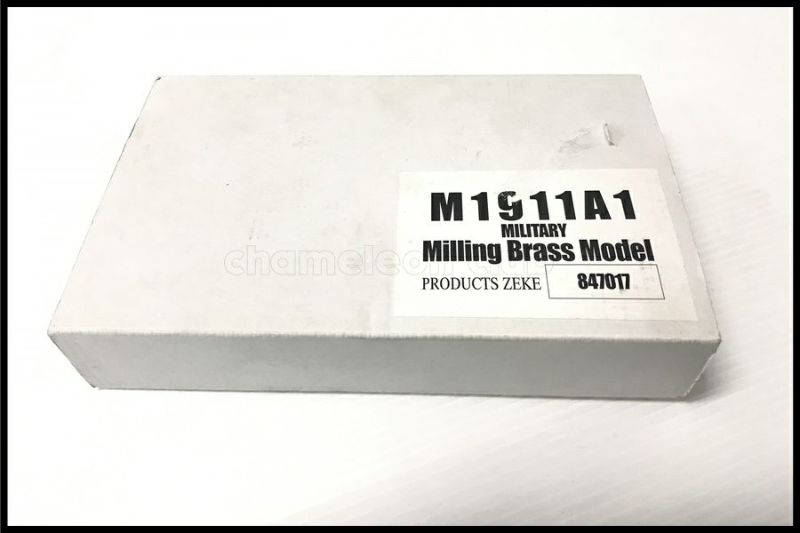 東京)ZEKE M1911A1ミリタリー MillingBrassモデル 真鍮削り出しモデルガン