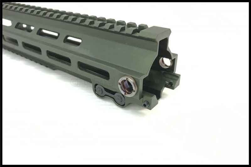 東京)GEISSELE MK4 SMR 10インチ M-LOK OD GREEN FEDERAL フェデラル ハンドガード 実物