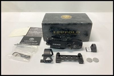 東京)LEUPOLD/リューポルド Mark 4 HAMR ハマー 4x24mm ダットサイト付き実物スコープ