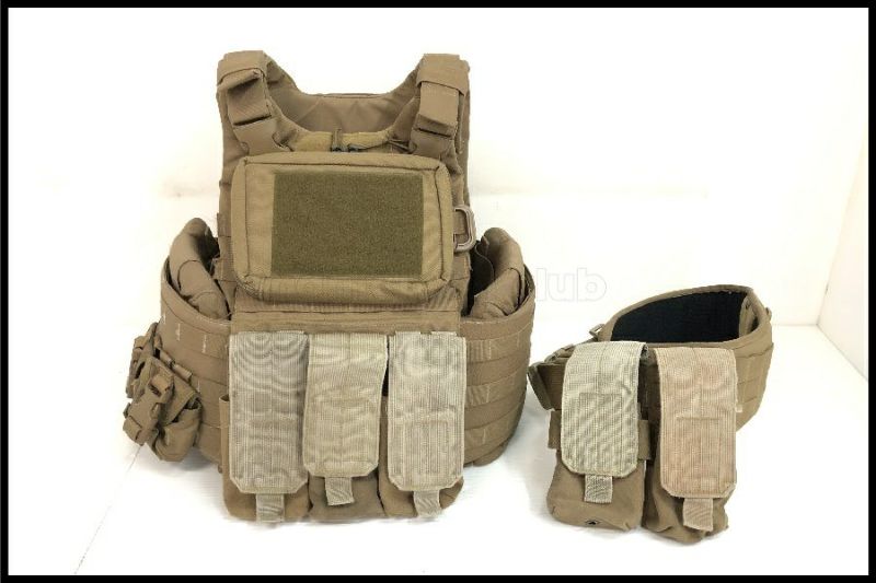 米軍放出品 SPCプレートキャリア Mサイズ セット - 個人装備
