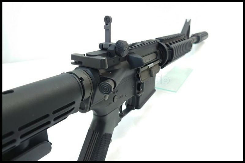 東京)SYSTEMA PTW M4A1 NBORDE KAC RIS 14.5 実物パーツ組込