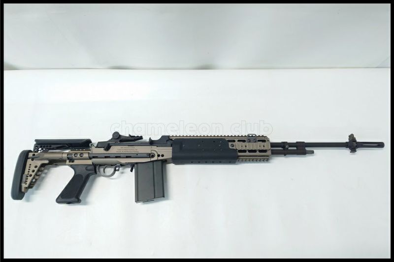 東京)Ra-tech M14 EBR チタニウム Lv3 SFA + SAGE刻印Ver ガスブローバック 付属品多数