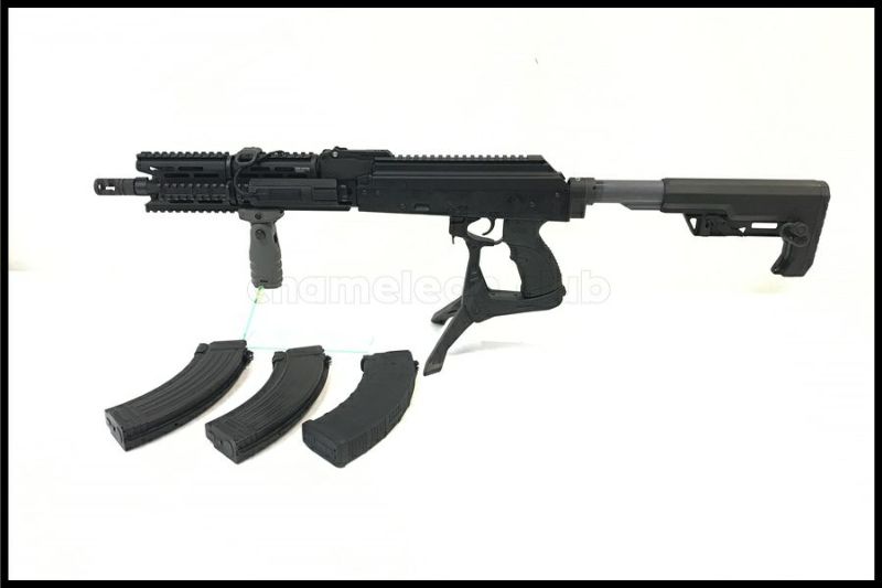 東京)GHK AKM CO2ガスブローバック AP-TACカスタム