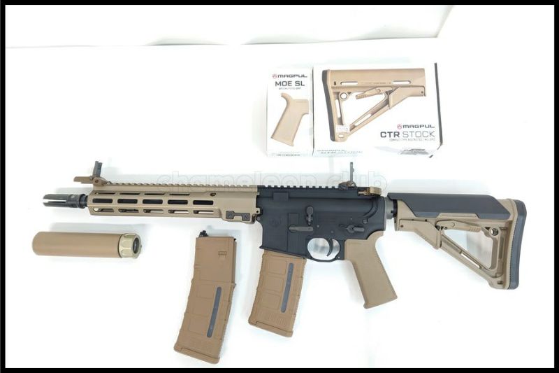 東京)SYSTEMA PTW INFINITY MK16カスタム HAOレシーバー トレポン