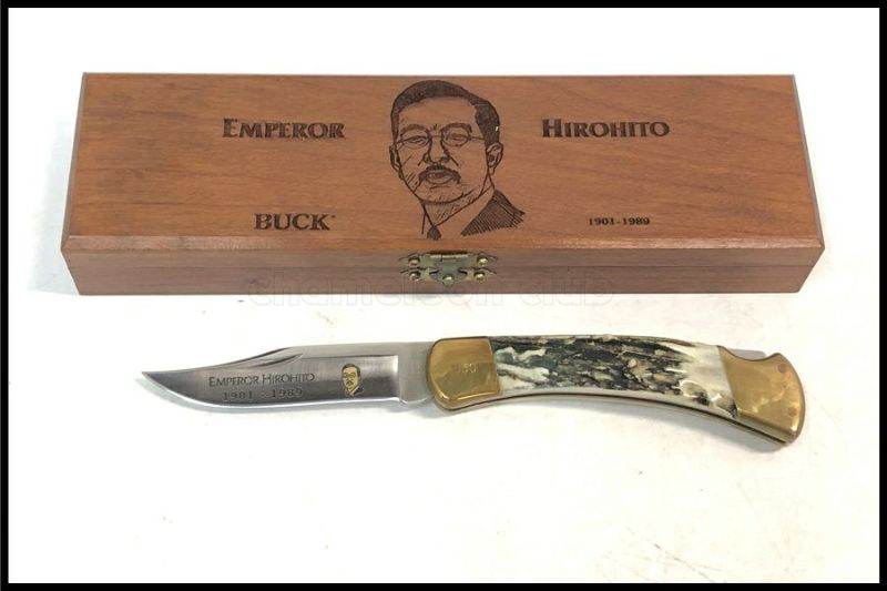 東京)BUCK/バック #110 Emperor Hirohito Limited Stag No.入り 昭和 