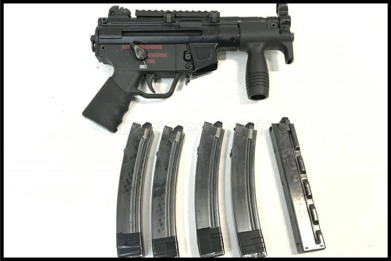 東京)SYSTEMA システマ PTW トレポン TW5K-PDW 電動ガン MP5 予備マガジン付