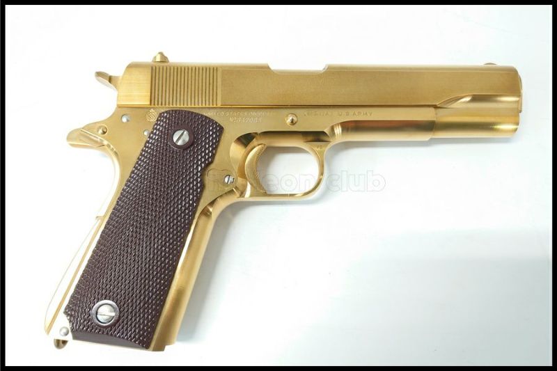 東京)ZEKE コルト M1911A1[1942] ミリタリー 真鍮削り出しモデルガン