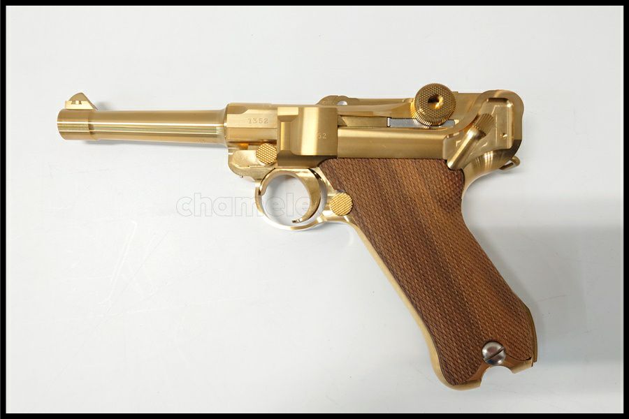 東京)ZEKE ルガーP08 MAUSER 真鍮削り出しモデルガン