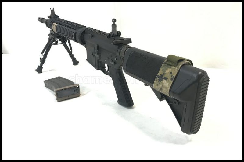 東京)SYSTEMA PTW M4A1 MAX2 レギュラーモデル MK12 外装カスタム品 トレポン