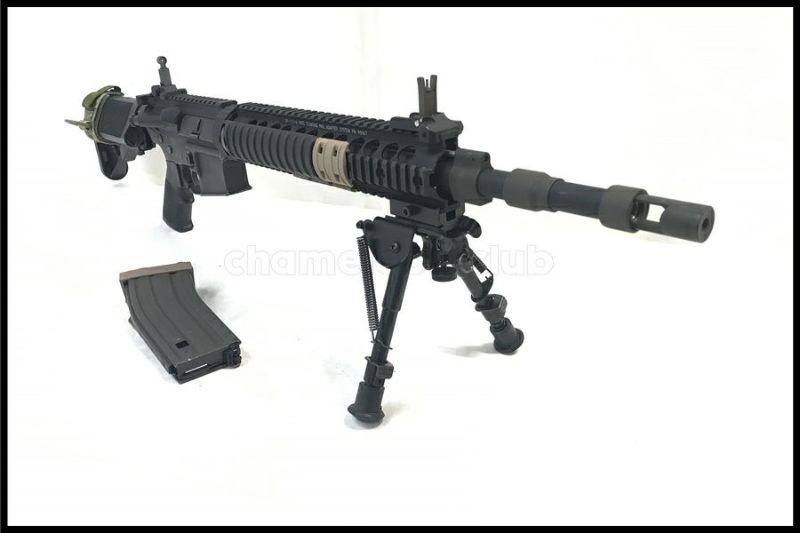 東京)SYSTEMA PTW M4A1 MAX2 レギュラーモデル MK12 外装カスタム品 トレポン