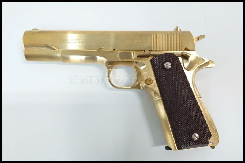 東京)ZEKE M1911A1 コマーシャルミリタリー(1943) 真鍮削り出しモデルガン