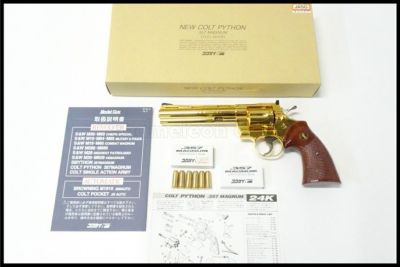 東京)コクサイ ニューコルトパイソン 6インチ SMG金属モデルガン No.36 