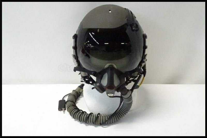 東京)米軍実物/GENTEX HGU-68/Pフライトヘルメット サイズLARGE＆OXYGEN MASK MBU-20/P ヘルメットBAG付き