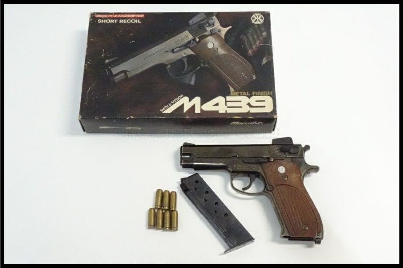 東京)マルシン S&W M439 メタルフィニッシュ ABSモデルガン 現状品