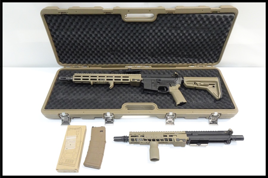東京)東京マルイMWSベース URGI MK16 MK14セットカスタム ガスブロー 
