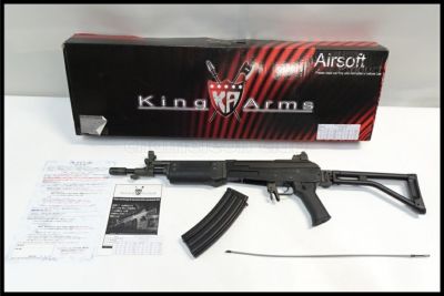 東京)KING ARMS/キングアームズ GALIL SAR ノンブローバックモデル フルメタル電動ガン