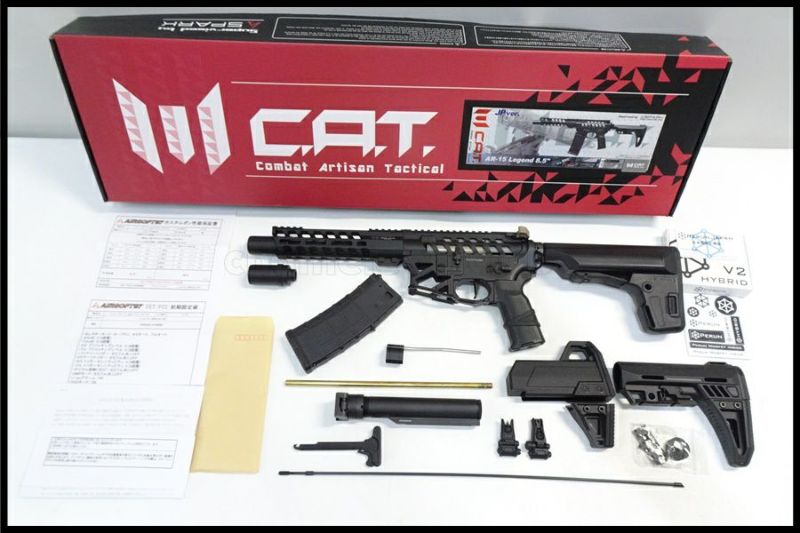 東京)C.A.T. AR-15 Legend 8.5電動ガン PERUN組込 ショップカスタム