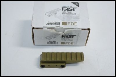 東京)Unity Tactical ユニティ FAST Optic Riser ファストライザーマウント FDE 実物