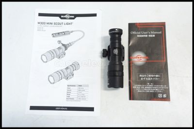 東京)SUREFIRE/シュアファイア M300 Mini スカウトライト 300ルーメン 実物