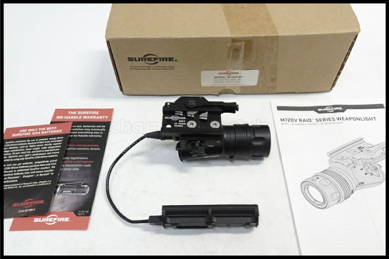 東京)SUREFIRE シュアファイア M720V RAID ウェポンライト 実物 現状品