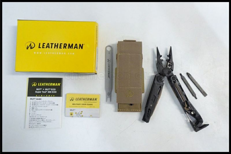 東京)LEATHERMAN レザーマン MUT ブラック MOLLE ブラウン マルチツール