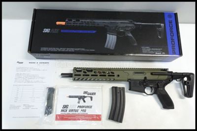 東京)SIG AIR SIG MCX VIRTUS SBR C/Tストック セラコート ASTER組込み 電動ガン