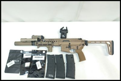 東京)Toxicant SIG MCX SPEAR LT 9inch ガスブローバック 付属品多数