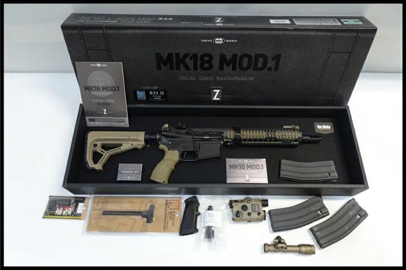 東京)東京マルイ Mk18 Mod.1 ガスブローバック カスタム品