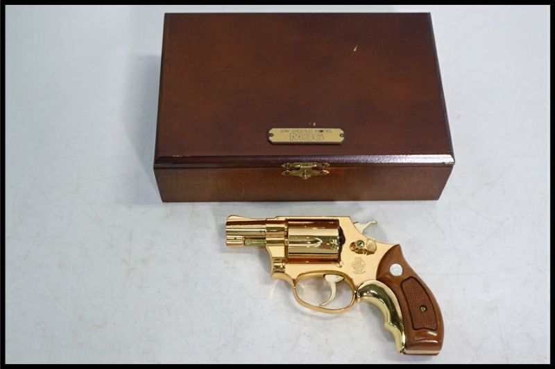 東京)コクサイ S&W M36 GOLD 24K SMG金属モデルガン