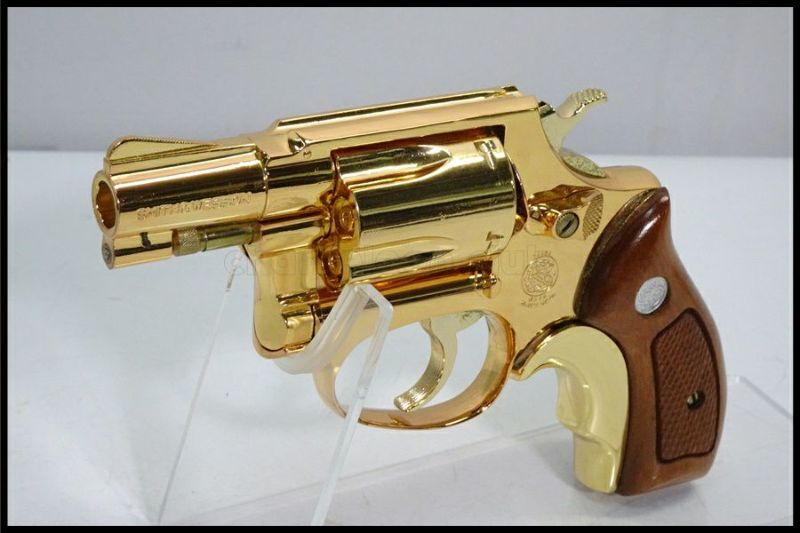 東京)コクサイ S&W M36 GOLD 24K SMG金属モデルガン