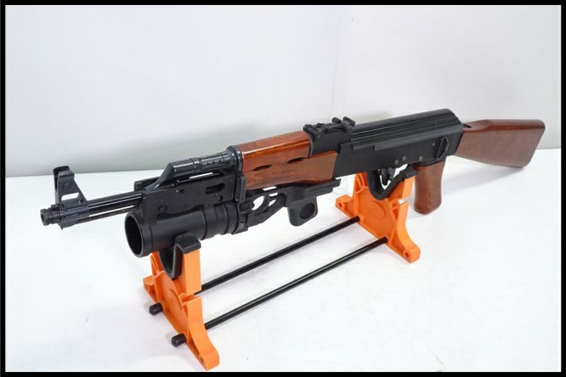 東京)東京マルイ AK47 スタンダード電動ガン CAW BG-15 G&Pメタルフレーム/木製ストック