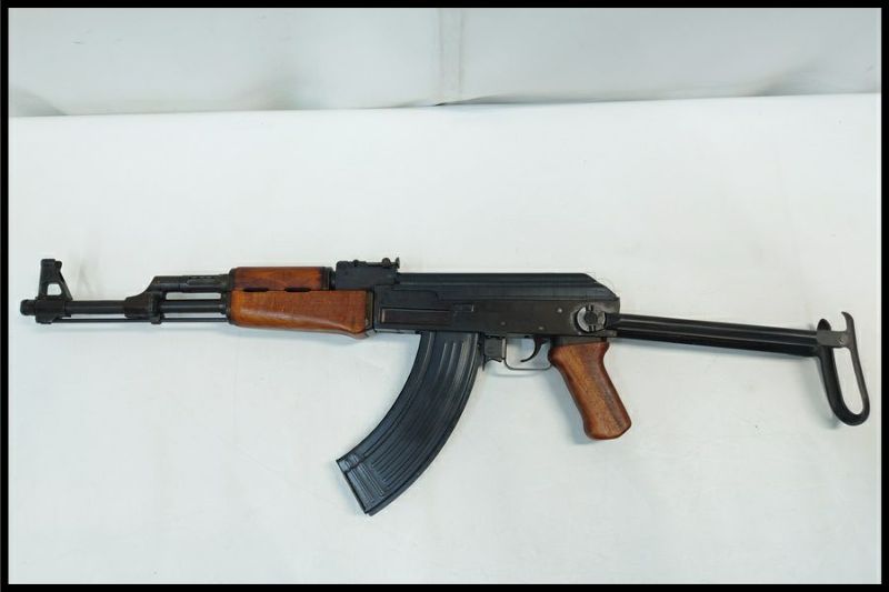 東京)ハドソン AK47 フォールディングストック SMG金属モデルガン