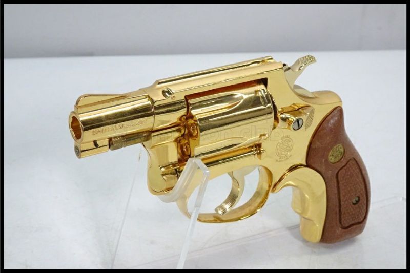 東京)コクサイ S&W M36 チーフスペシャル 24K GOLD SMG金属モデルガン