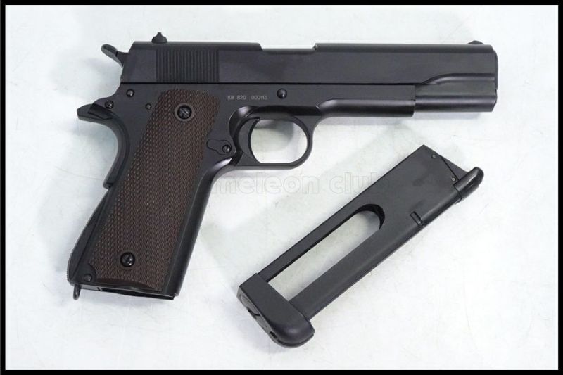 東京)ダブルベル/DOUBLE BELL M1911A1コルトガバメントCO2ガスブローバック 樹脂スライド