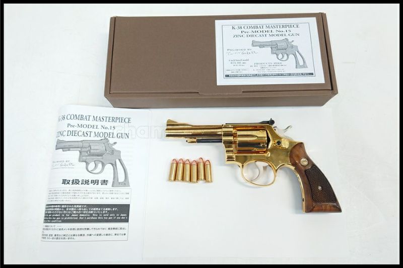 東京)ZEKE S&W K38 コンバットマスターピース Pre-MODEL No.15 4 東京)ZEKE S&W K38 コンバットマスターピース Pre-MODEL No.15 4