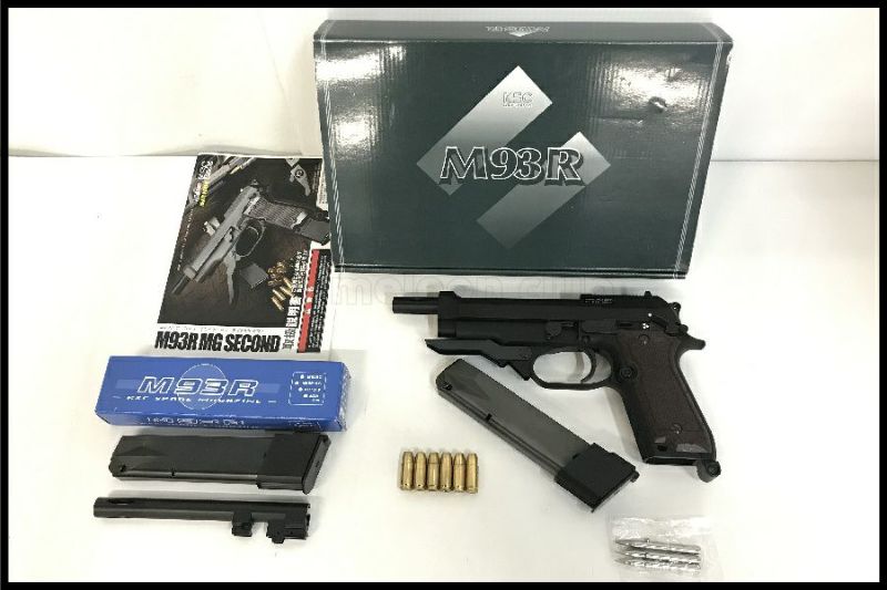 東京)KSC ベレッタ M93R 2nd ver. HW モデルガン