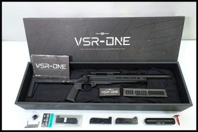 VSR-ONE ボルトアクション ライフル 東京マルイ サイレンサー 飛