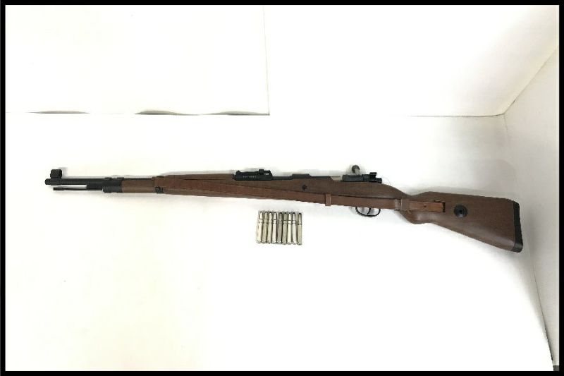 【希少！！】 BELL 東京)DOUBLE ダブルベル エアーコッキング 排莢式 kar98K トイガン