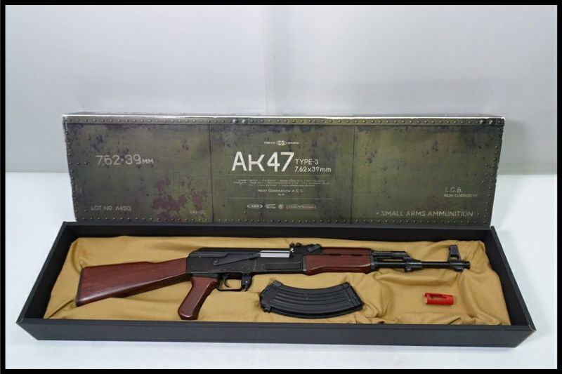 東京マルイ 次世代電動ガン AK47 TYPE-3 楽天市場】東京マルイ 次世代電動ガン AK47 TYPE-3 7.62×39mm