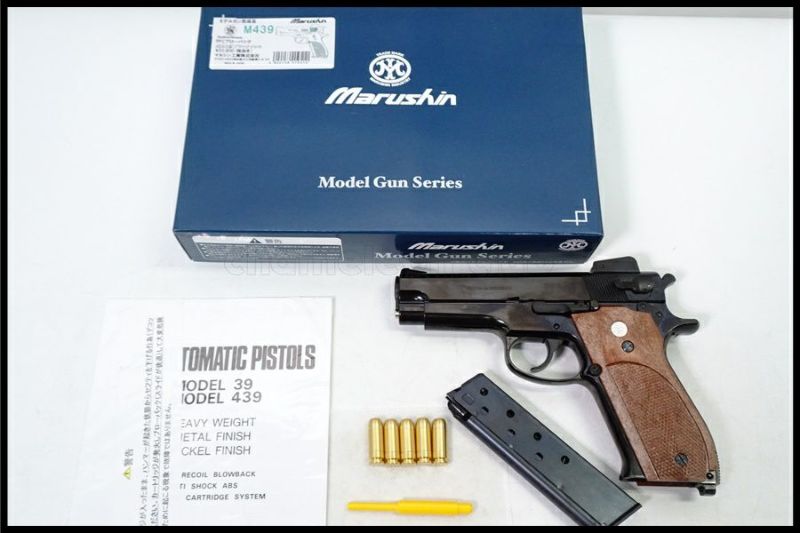 東京)マルシン S&W M439 PFCブローバック ABSブラックメッキ