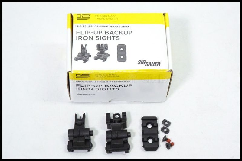 SIG SAUER TREAD アジャスタブル FLIP UP SIGHTS実物