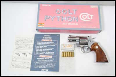 東京)コクサイ コルトパイソン357マグナム　シルバー　2.5インチABSモデルガン